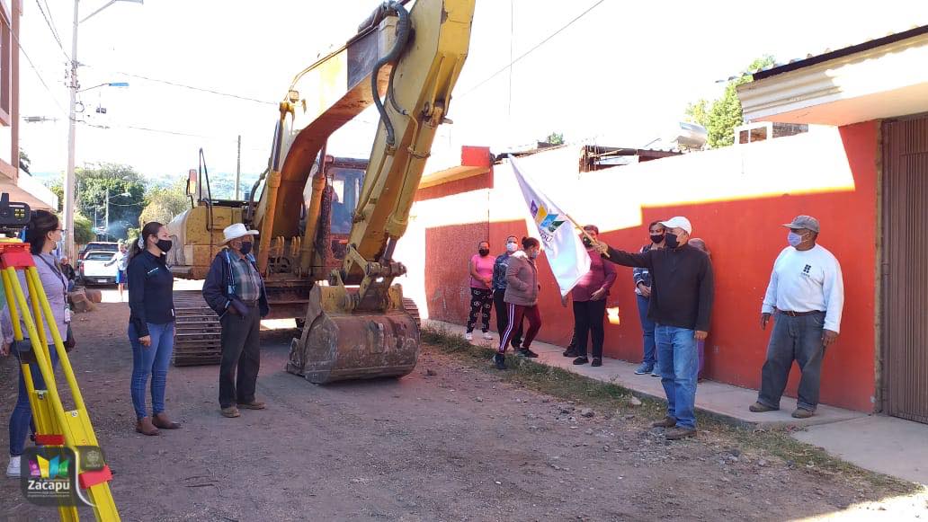 Ayuntamiento de Zacapu arranca dos nuevas obras en el municipio